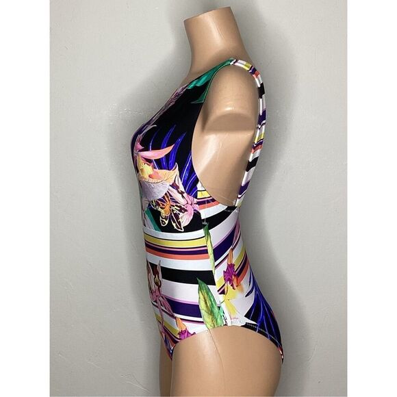 NEW. Trina Turk floral swimsuit. Size 6. Retails $169 NWOT - Picture 7 of 10